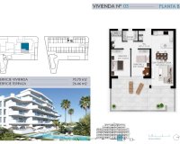 New Build - Apartment - Flat - Pilar de la Horadada - Mil Palmeras