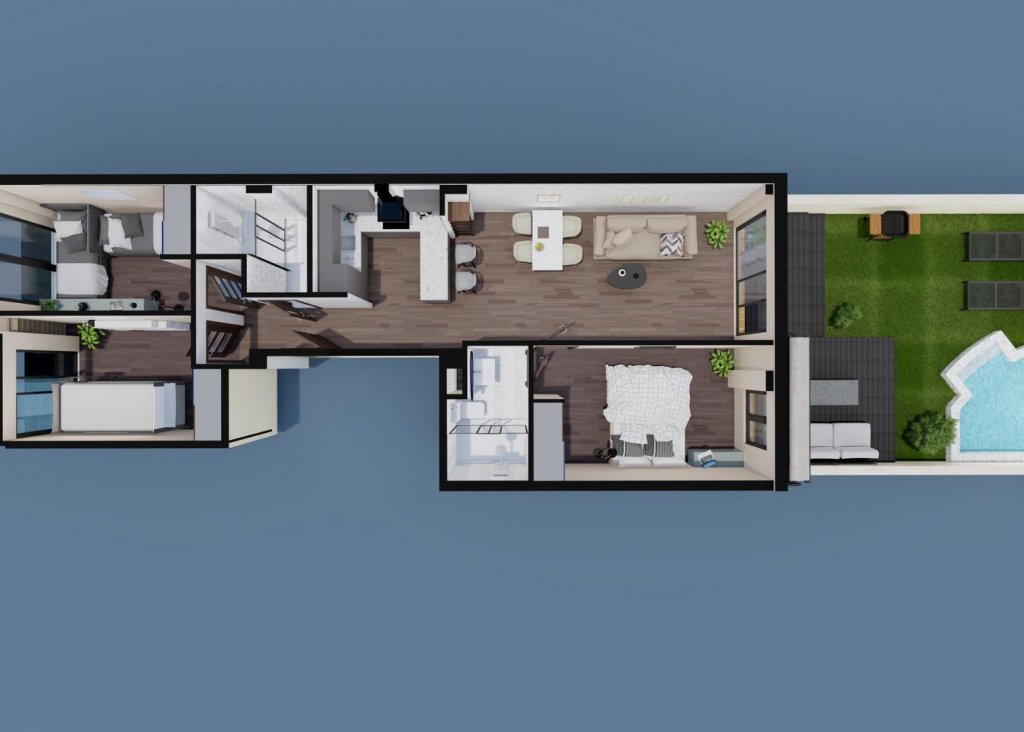 New Build - Apartment - Flat - Pilar de la Horadada - Pueblo