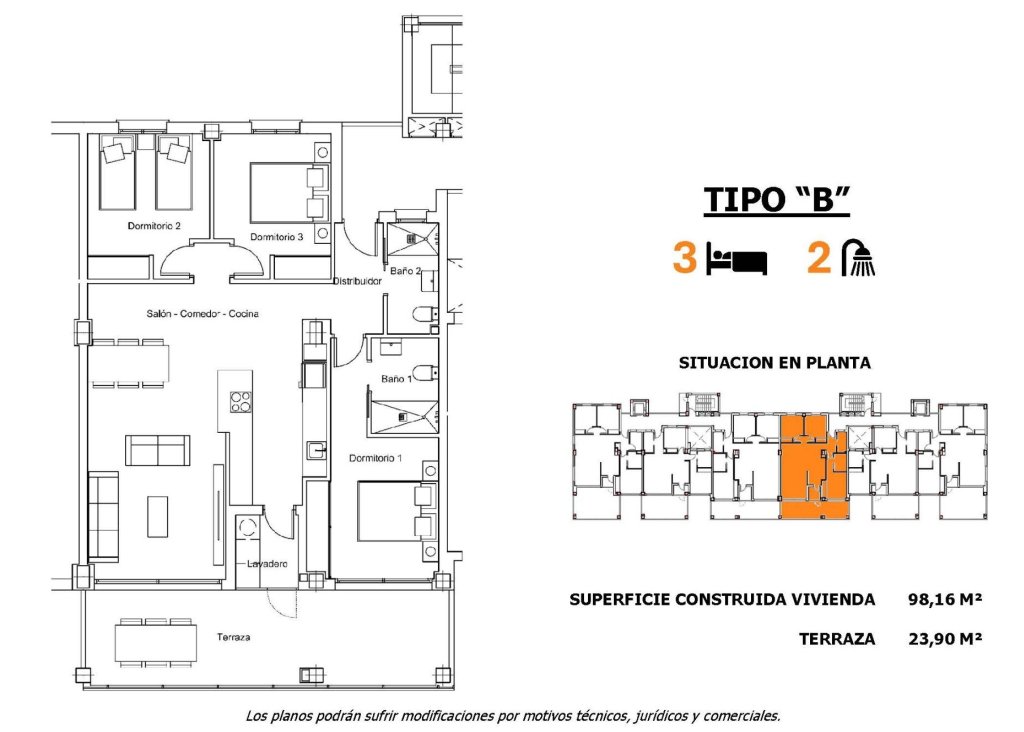New Build - Apartment - Flat - San Miguel de Salinas - Pueblo