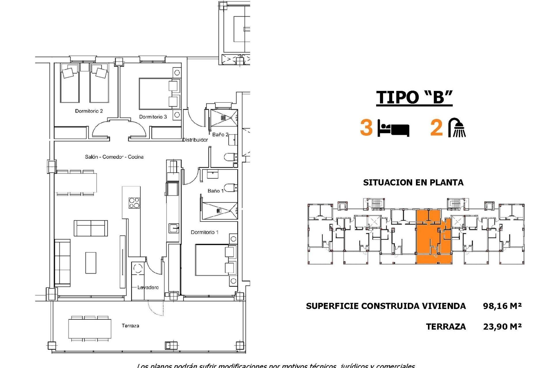 New Build - Apartment - Flat - San Miguel de Salinas - Pueblo