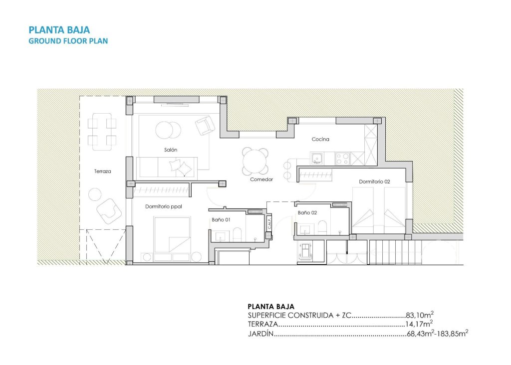 New Build - Apartment - Flat - Torre Pacheco - Santa Rosalía