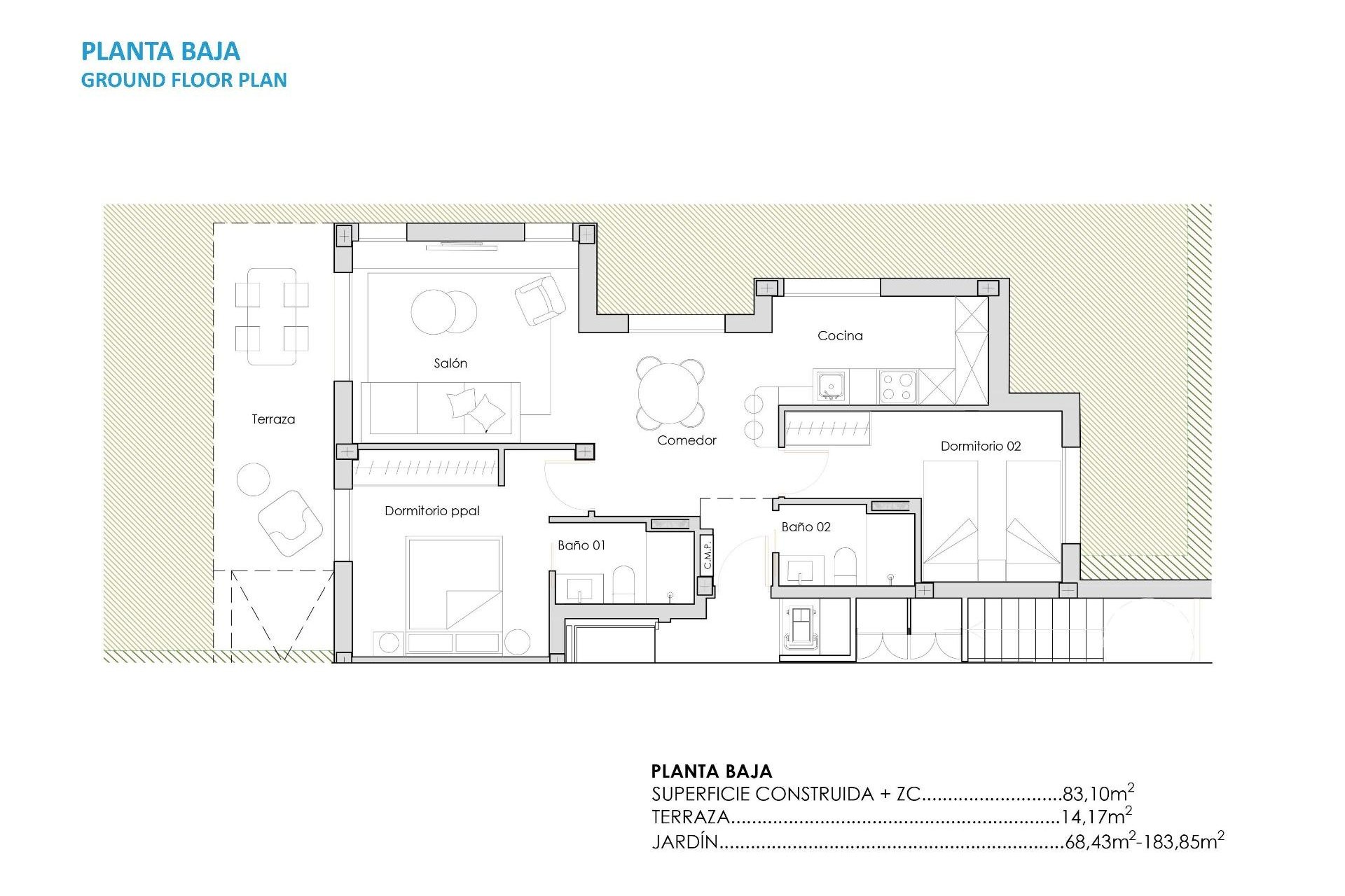 New Build - Apartment - Flat - Torre Pacheco - Santa Rosalía