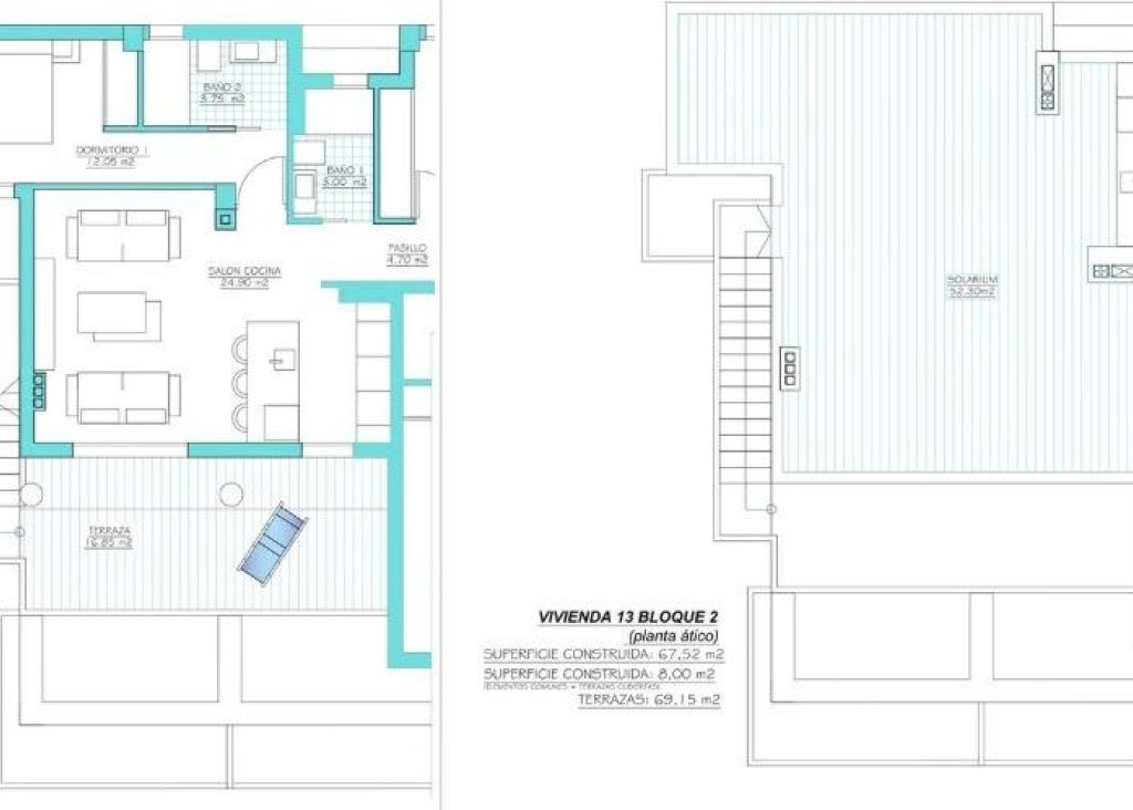 New Build - Apartment - Flat - Torre Pacheco - Santa Rosalía