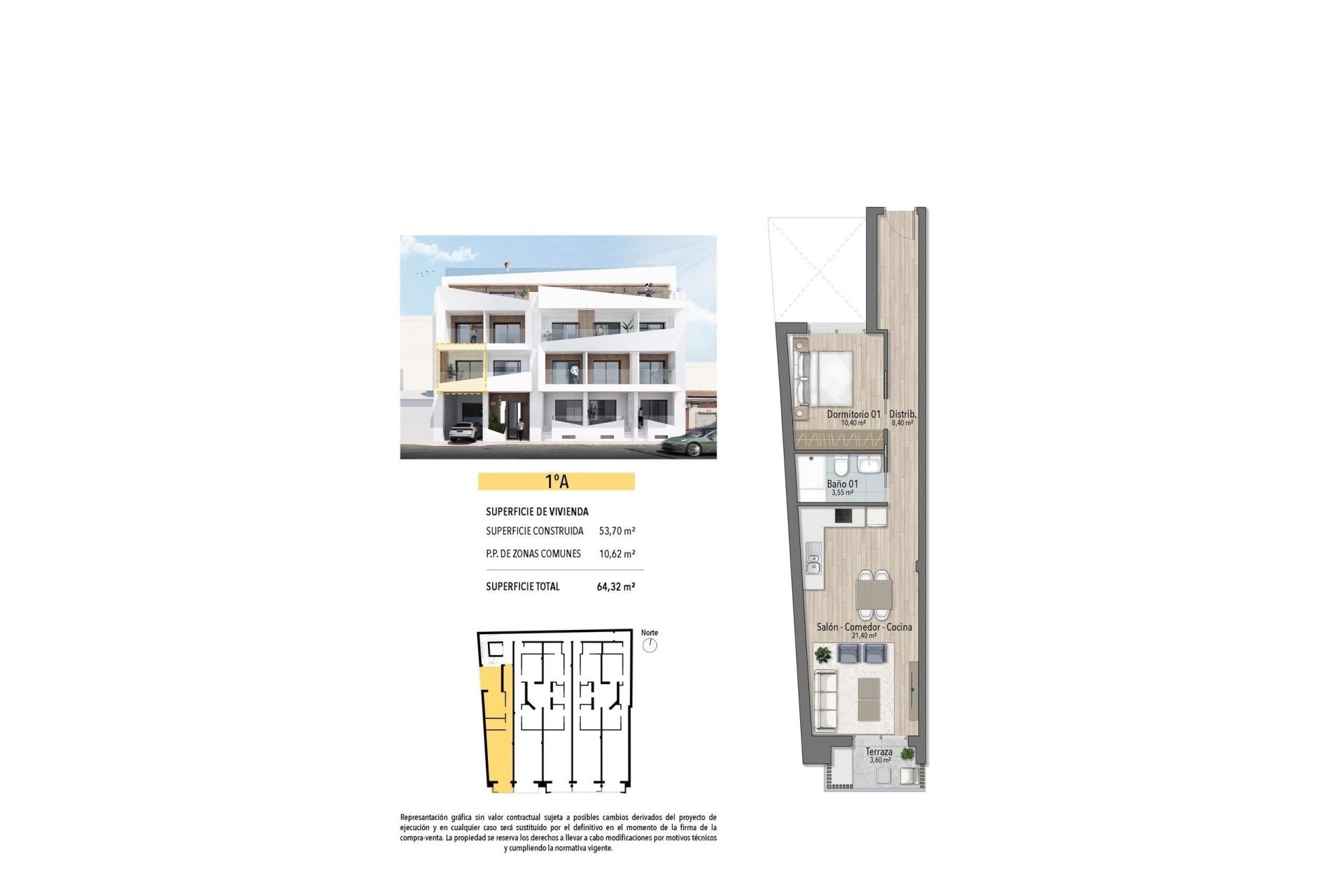 New Build - Apartment - Flat - Torrevieja - Playa de El Cura