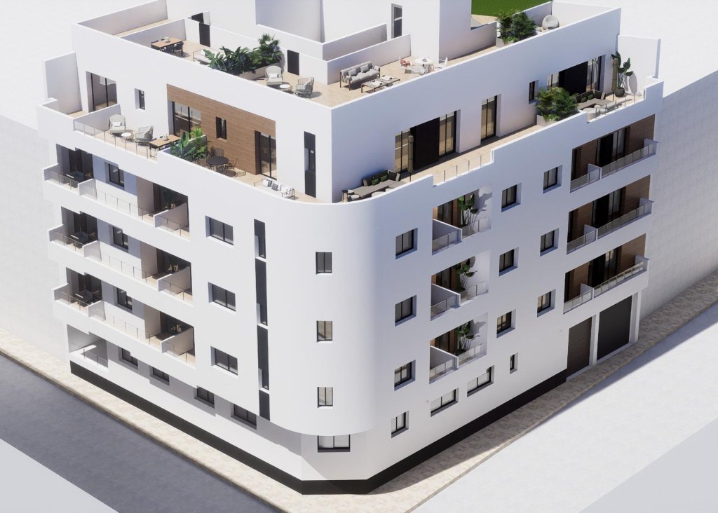 New Build - Apartment - Flat - Torrevieja - pueblo