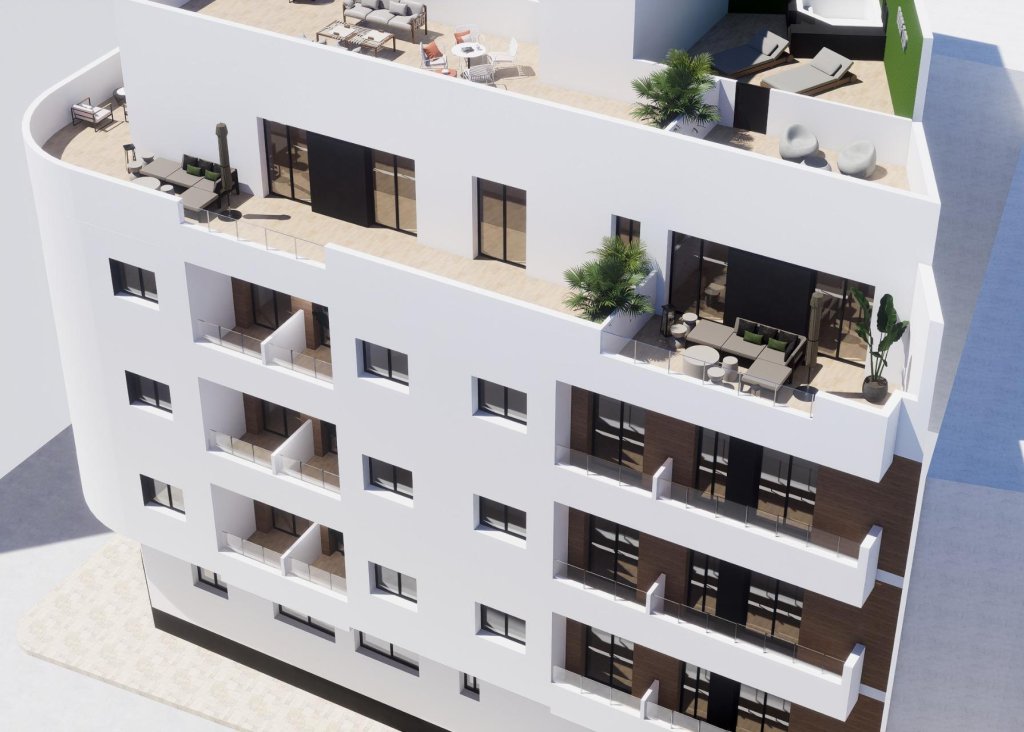New Build - Apartment - Flat - Torrevieja - pueblo