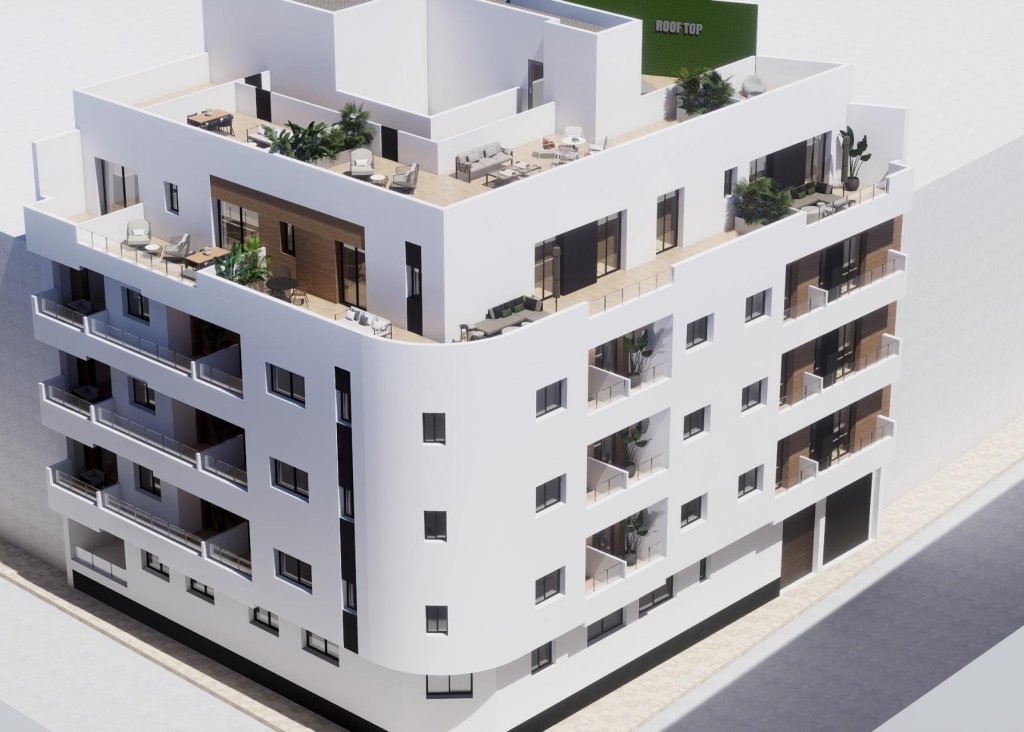 New Build - Apartment - Flat - Torrevieja - pueblo