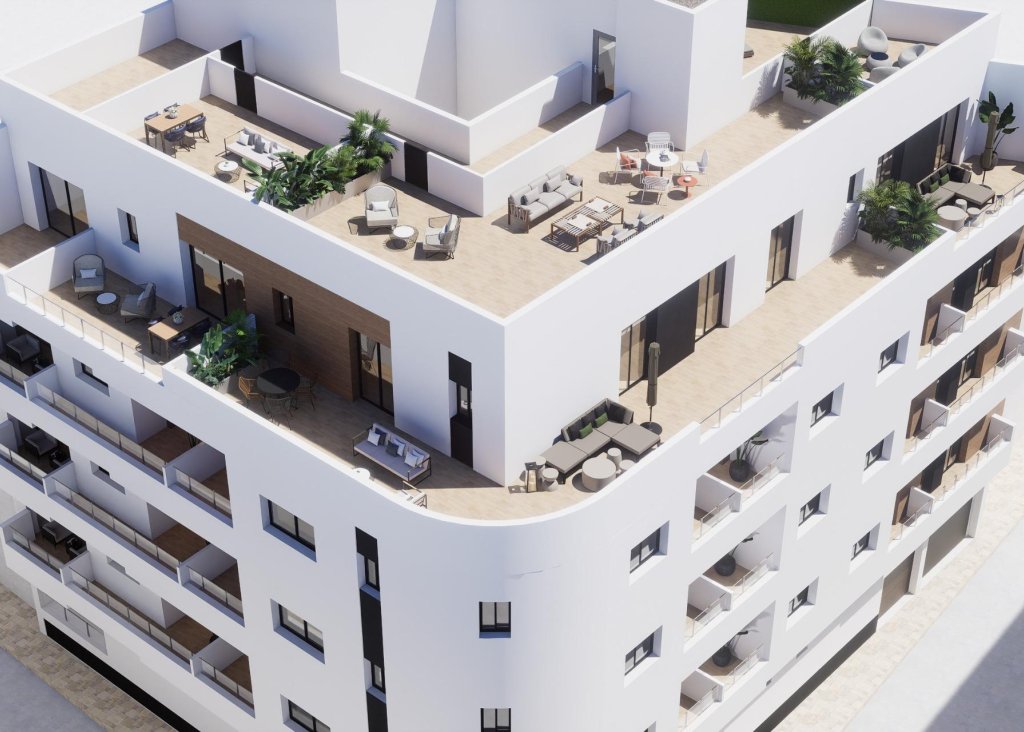 New Build - Apartment - Flat - Torrevieja - pueblo