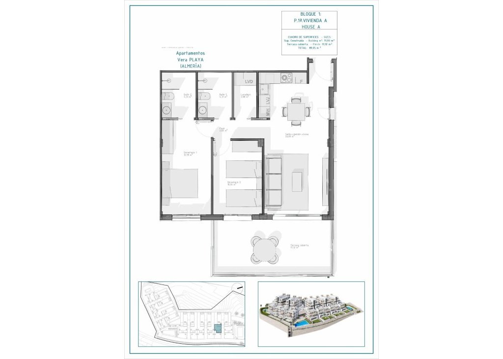 New Build - Apartment - Flat - Vera - Pueblo Salinas