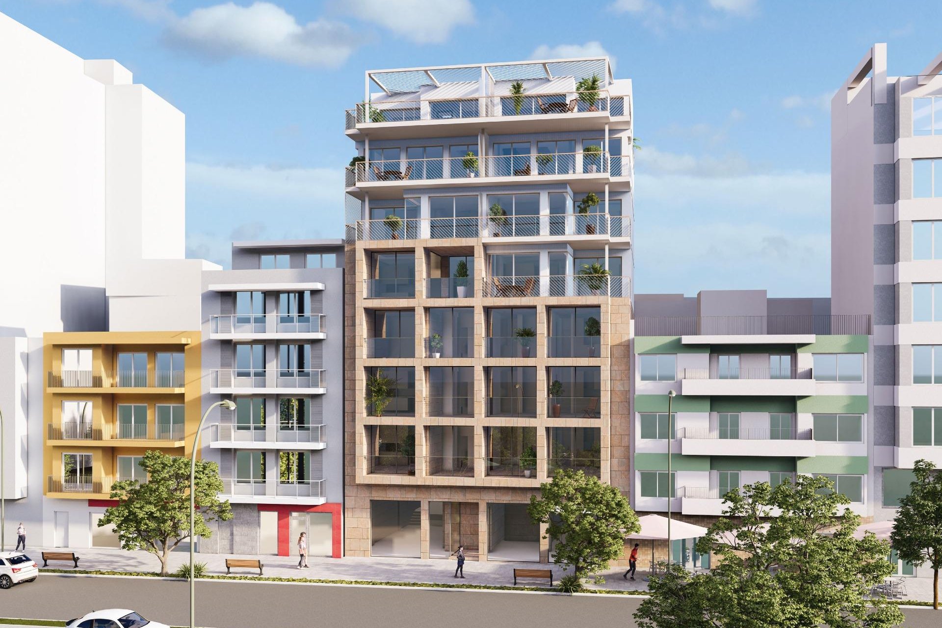 New Build - Apartment - Flat - Villajoyosa - Pueblo