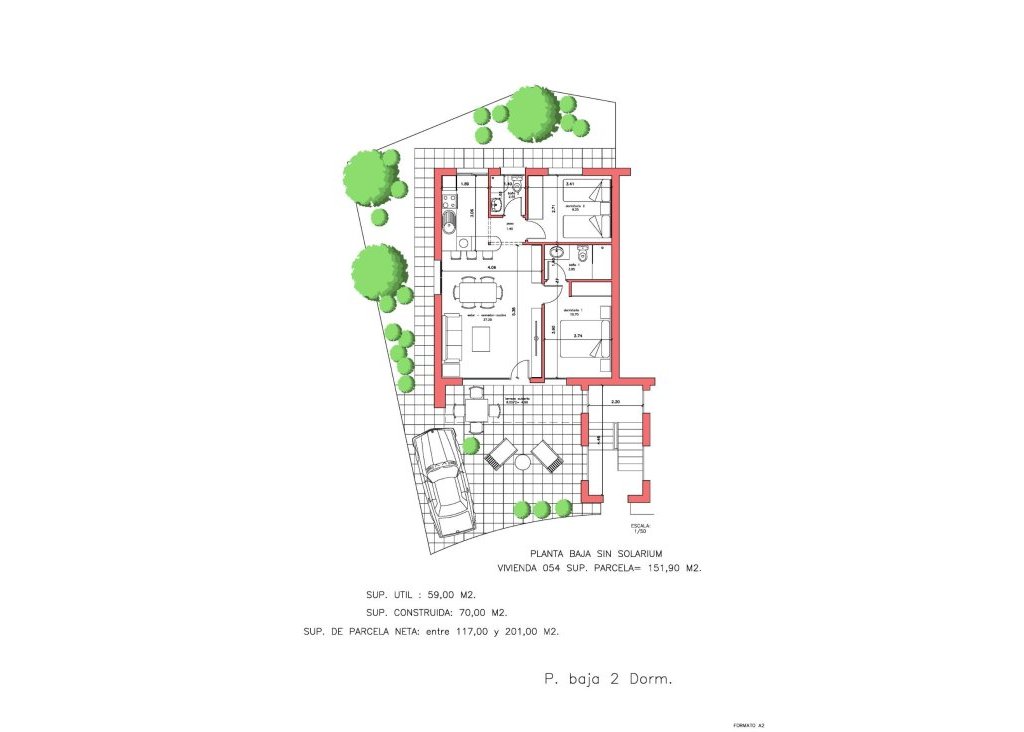 New Build - Bungalow - Fuente Alamo - La Pinilla