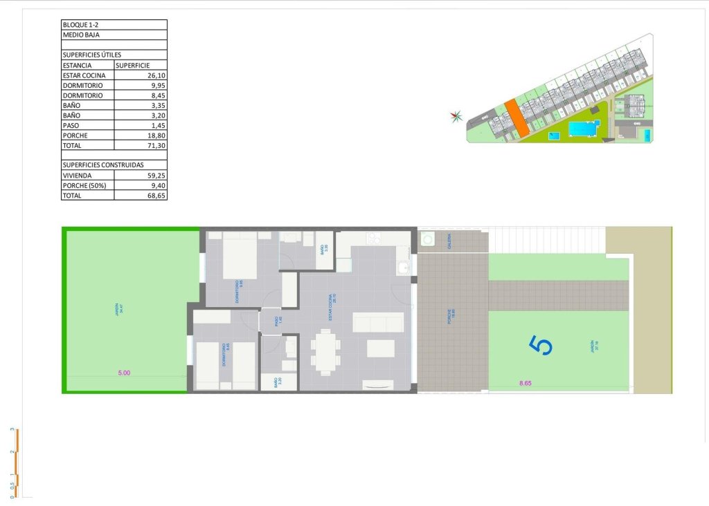 New Build - Bungalow - Pilar de la Horadada - Pueblo