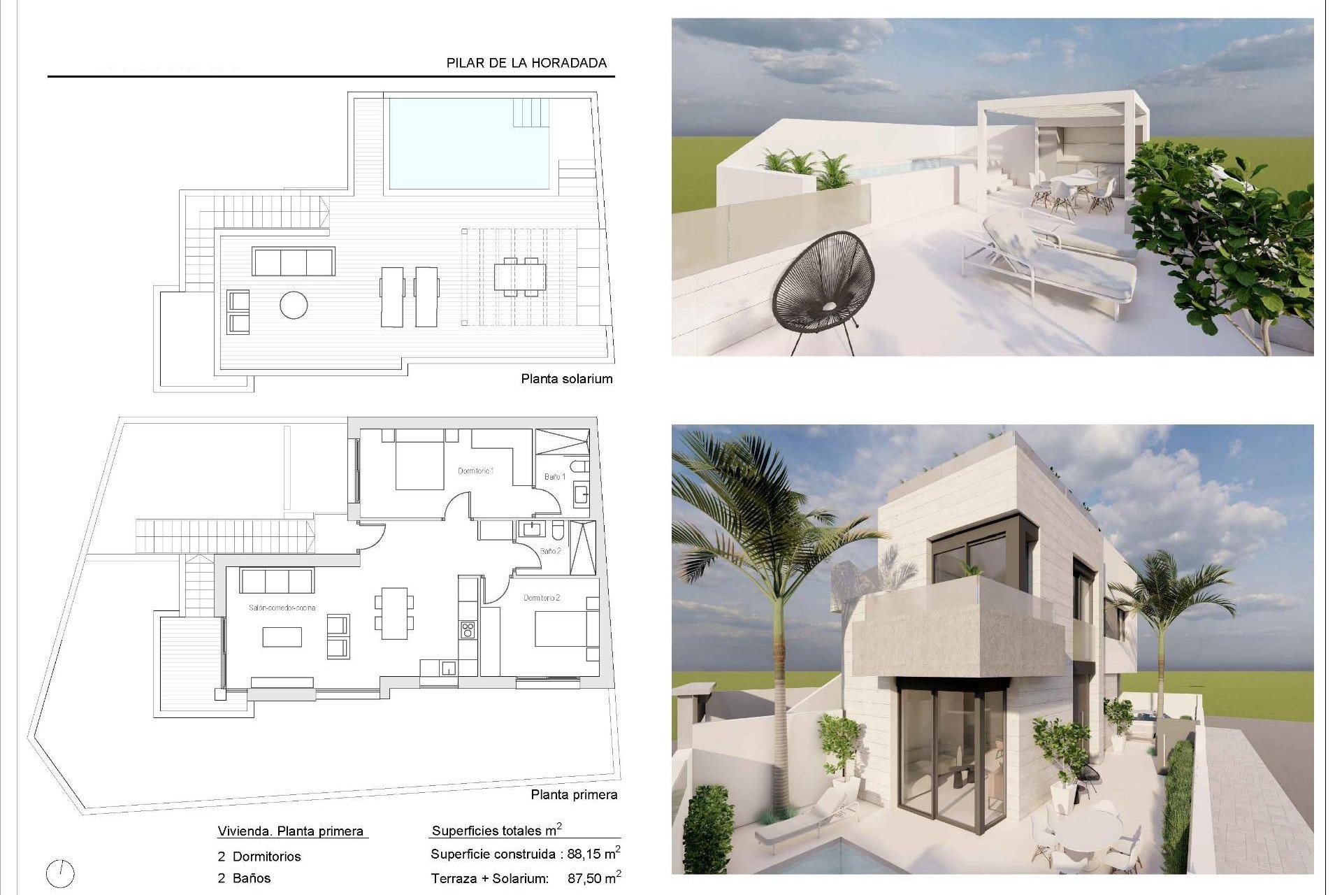 New Build - Bungalow - Pilar de la Horadada - Pueblo