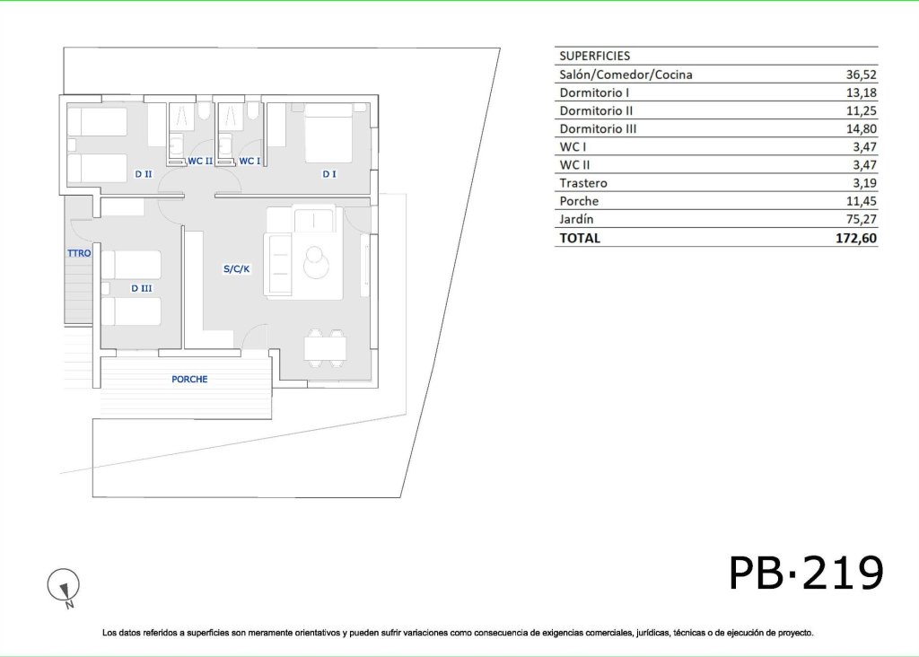 New Build - Bungalow - San Miguel de Salinas - Pueblo
