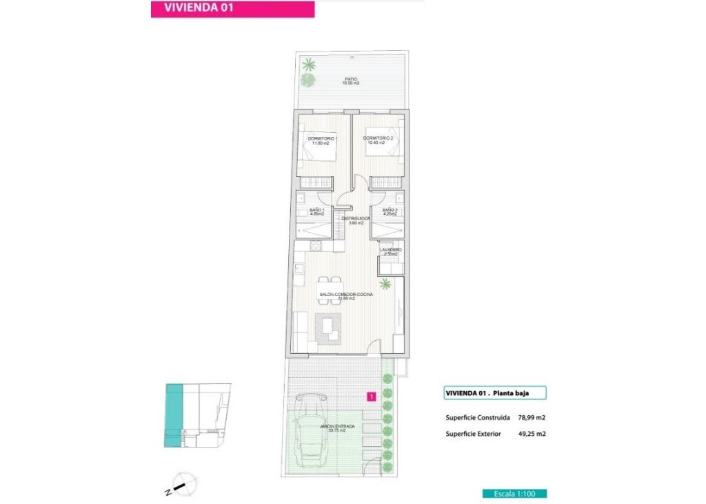 New Build - Bungalow - San Pedro del Pinatar - Lo Pagán