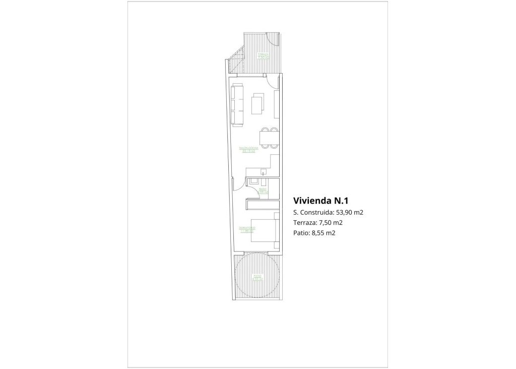 New Build - Bungalow - San Pedro del Pinatar - Los antolinos