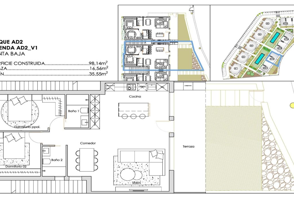 New Build - Bungalow - Torre Pacheco - Santa Rosalía