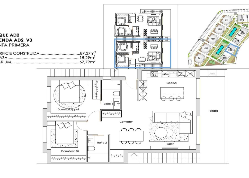 New Build - Bungalow - Torre Pacheco - Santa Rosalía