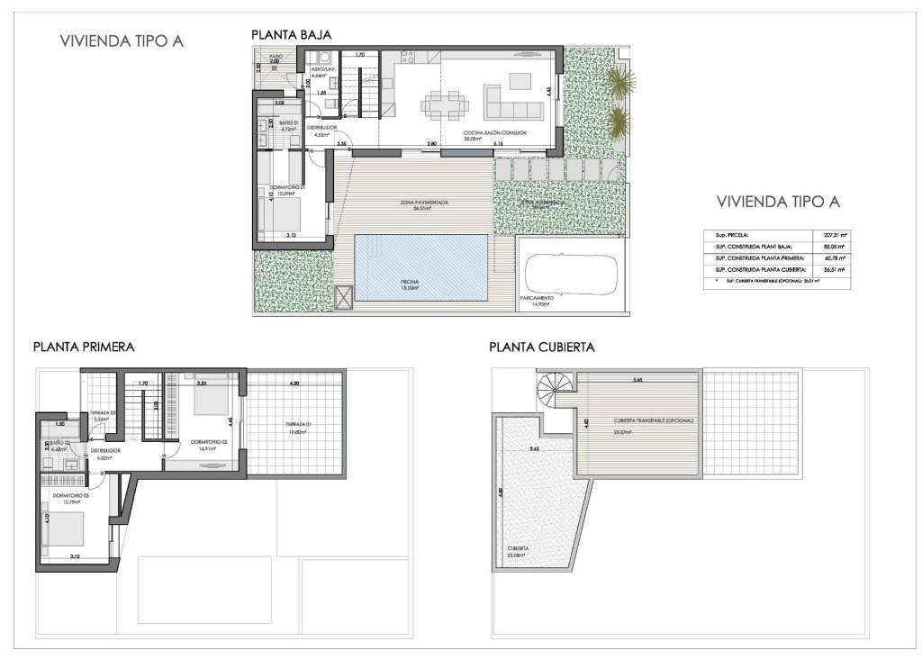 New Build - Quad - Bigastro - Loma Alta