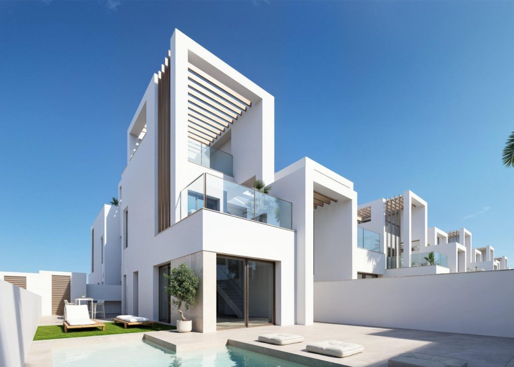 New Build - Quad - Los Alcázares - Serena Golf