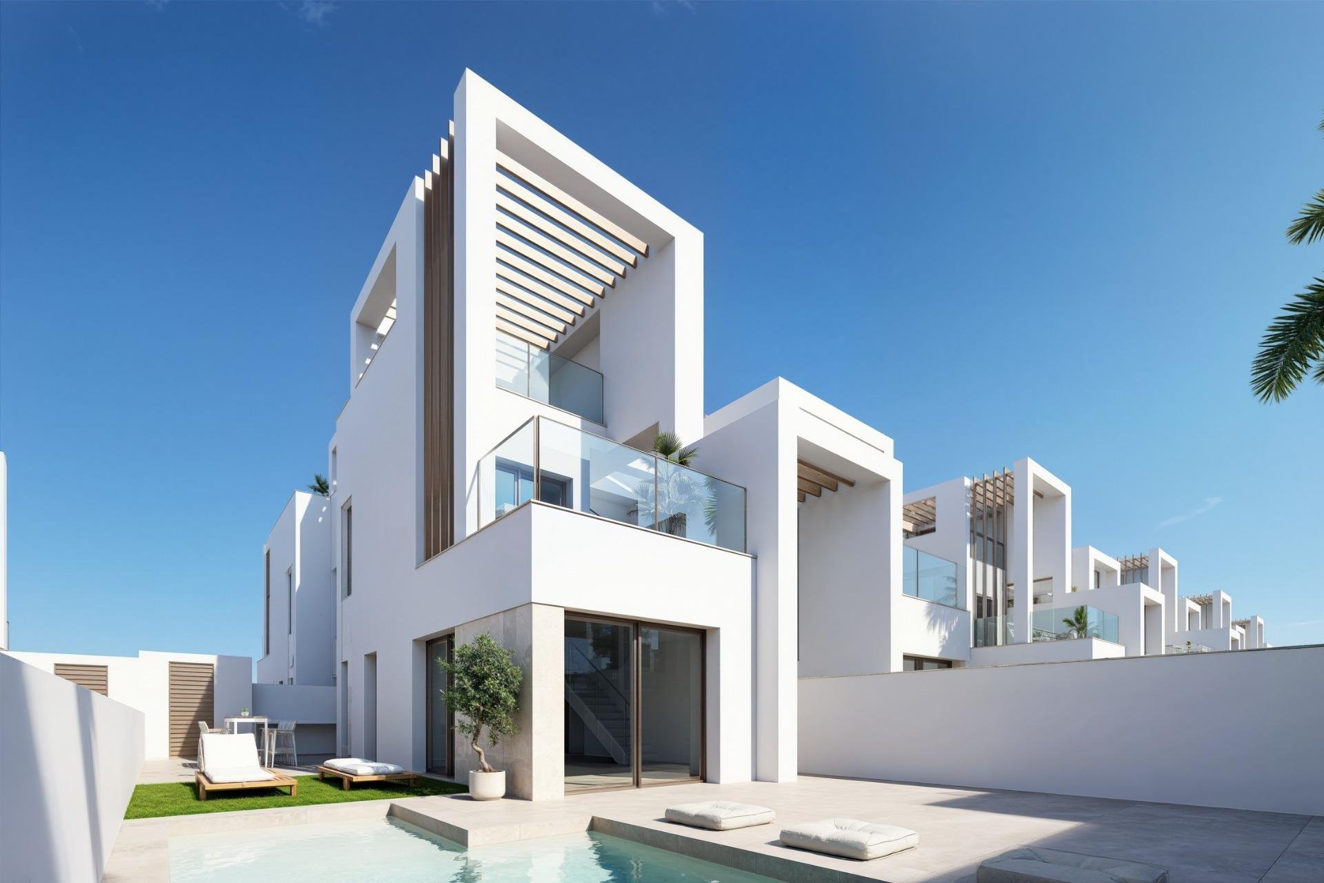 New Build - Quad - Los Alcázares - Serena Golf