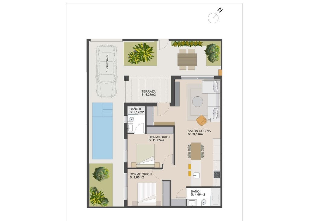 New Build - Quad - Torre Pacheco - El Alba