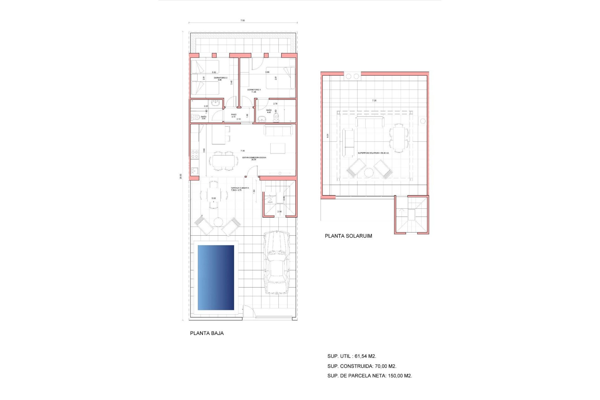 New Build - Townhouse - Fuente Alamo - La Pinilla