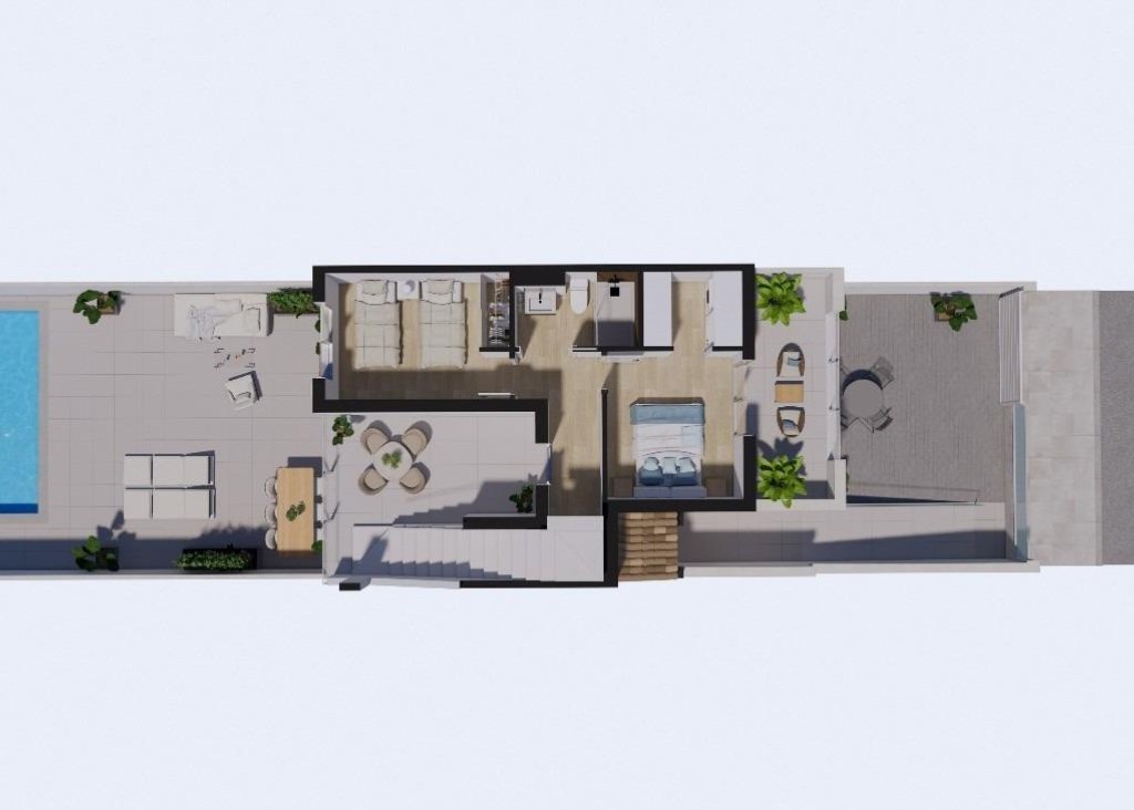 New Build - Townhouse - Los Alcázares - Serena Golf