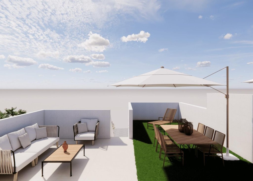 New Build - Townhouse - Pilar de la Horadada - Barrio los Segundas