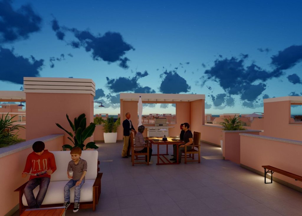 New Build - Townhouse - Pilar de la Horadada - Lo Monte