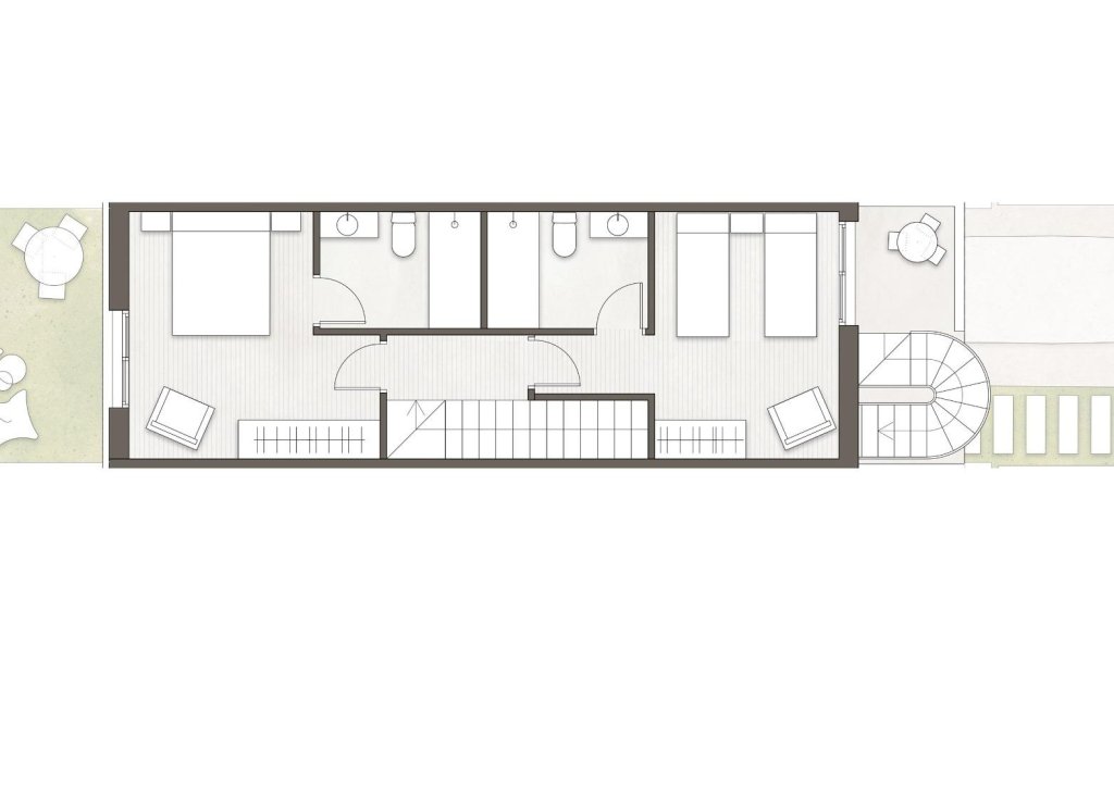 New Build - Townhouse - Pilar de la Horadada - Pueblo