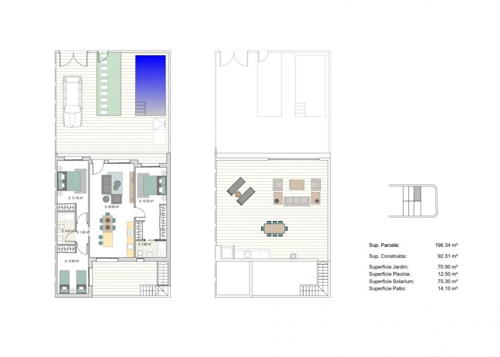 New Build - Townhouse - San Javier - Parque del doce