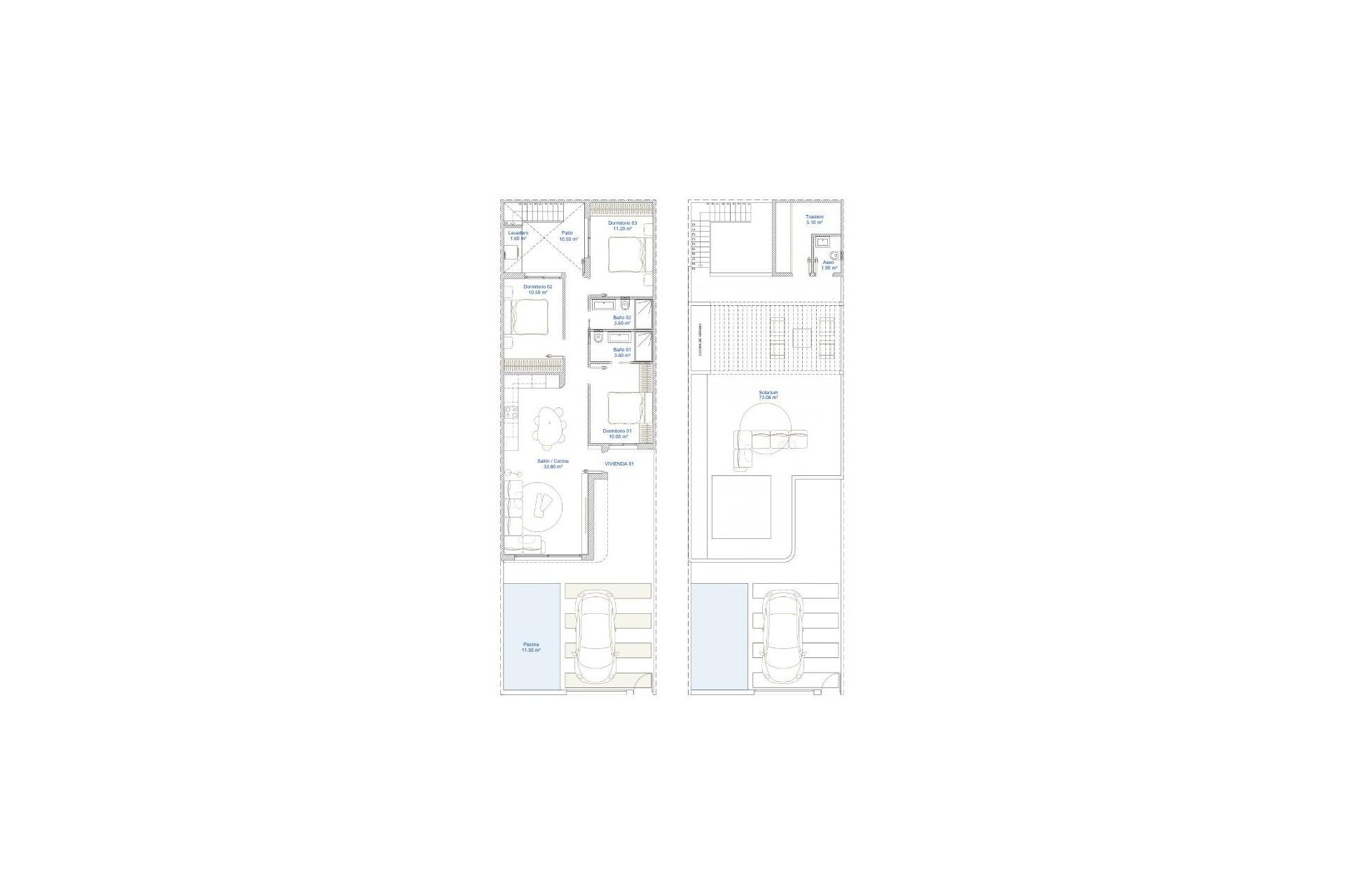 New Build - Townhouse - San Pedro del Pinatar - Pueblo