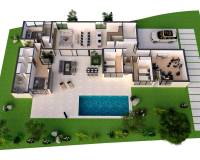 New Build - Villa - BAÑOS Y MENDIGO - Altaona golf and country village