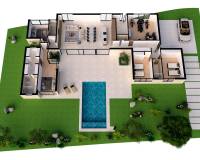 New Build - Villa - BAÑOS Y MENDIGO - Altaona golf and country village