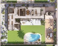 New Build - Villa - BAÑOS Y MENDIGO - Altaona Golf