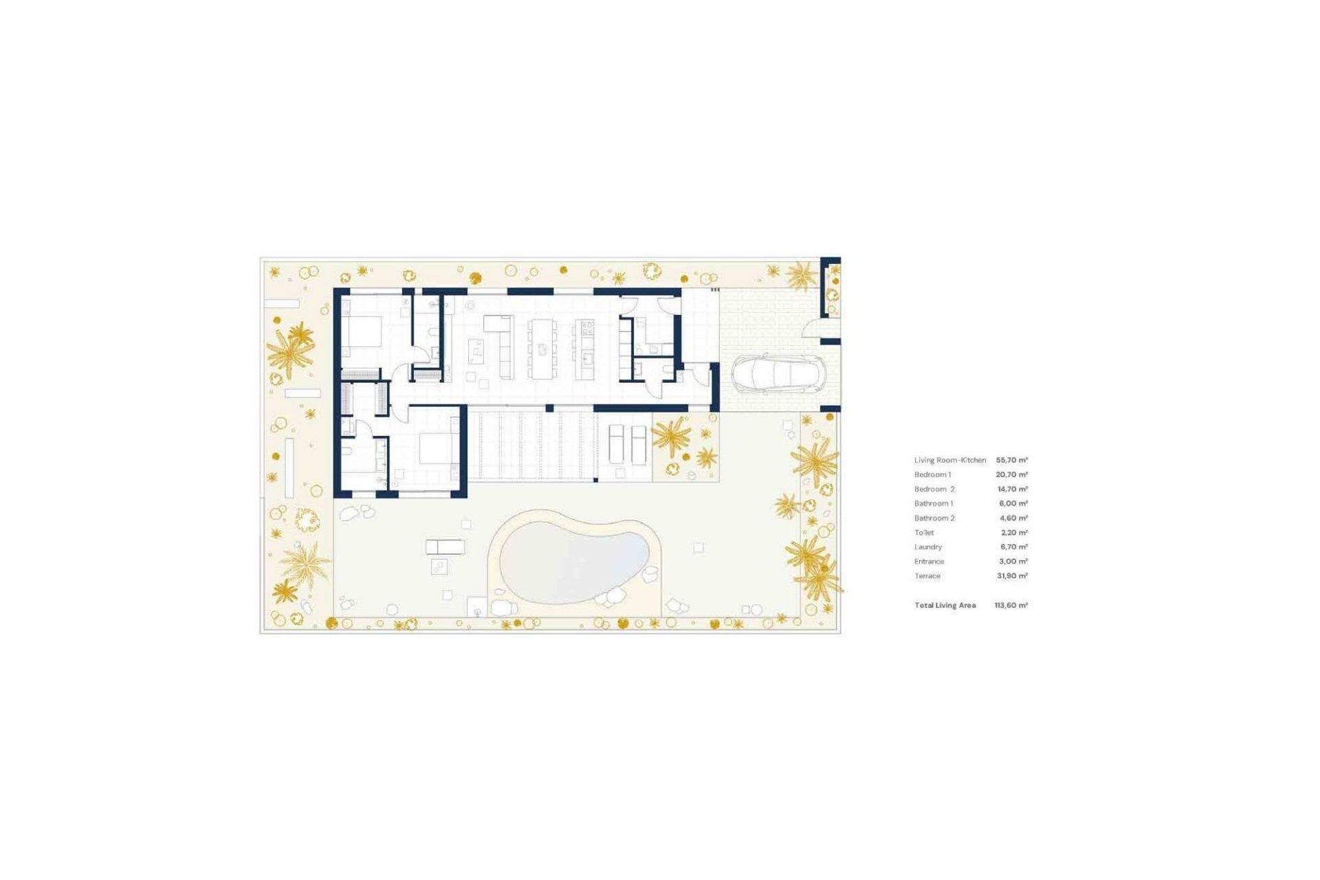 New Build - Villa - BAÑOS Y MENDIGO - Altaona Golf