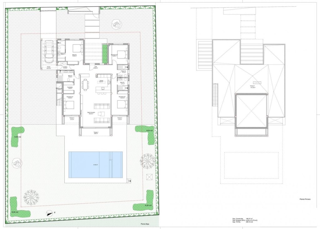 New Build - Villa - BAÑOS Y MENDIGO - Altaona Golf