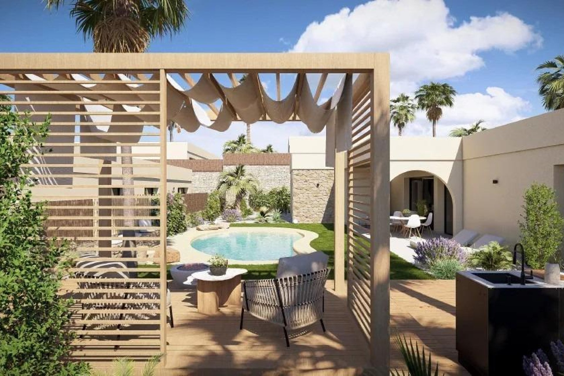 New Build - Villa - BAÑOS Y MENDIGO - Altaona Golf