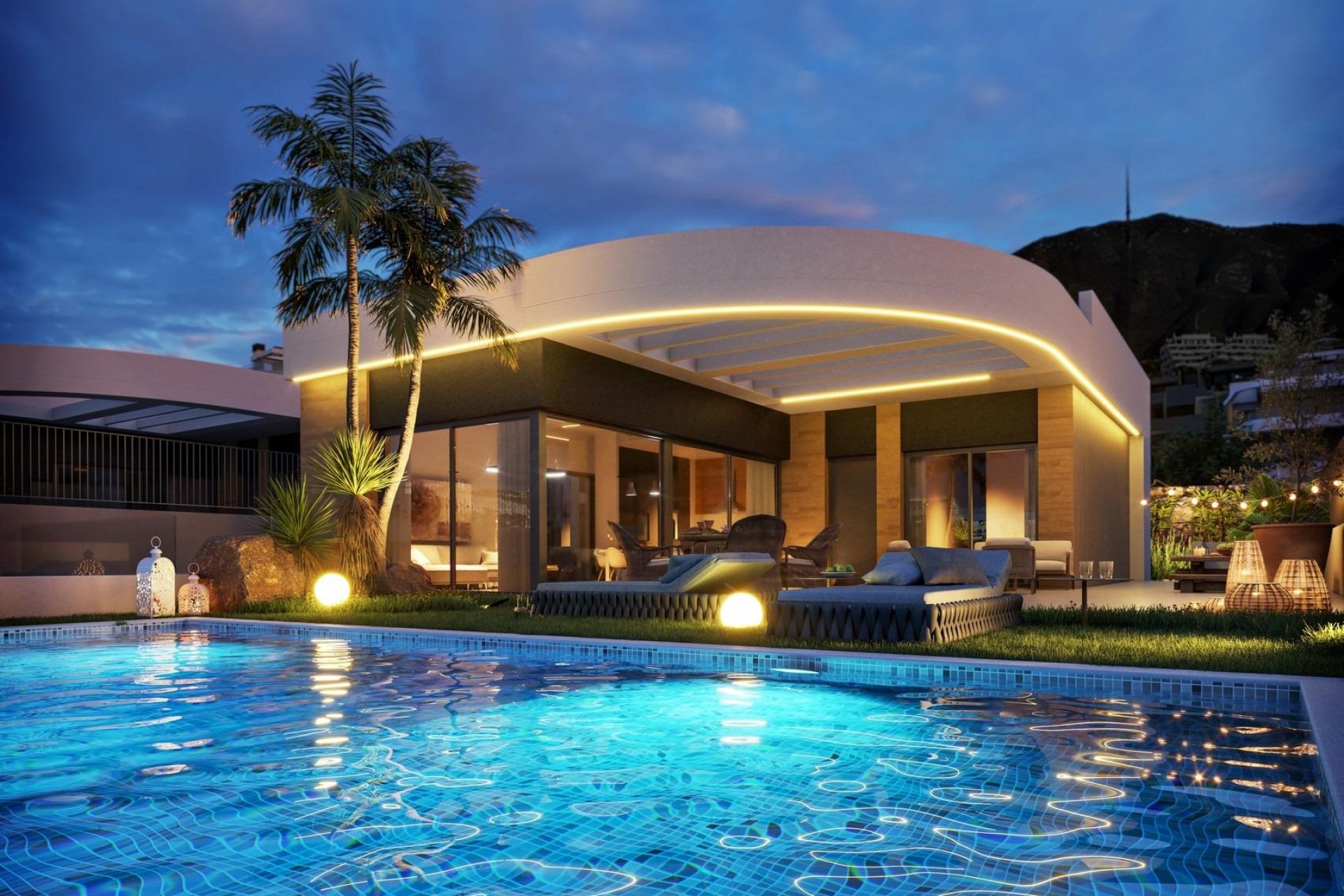 New Build - Villa - Finestrat - Campana garden