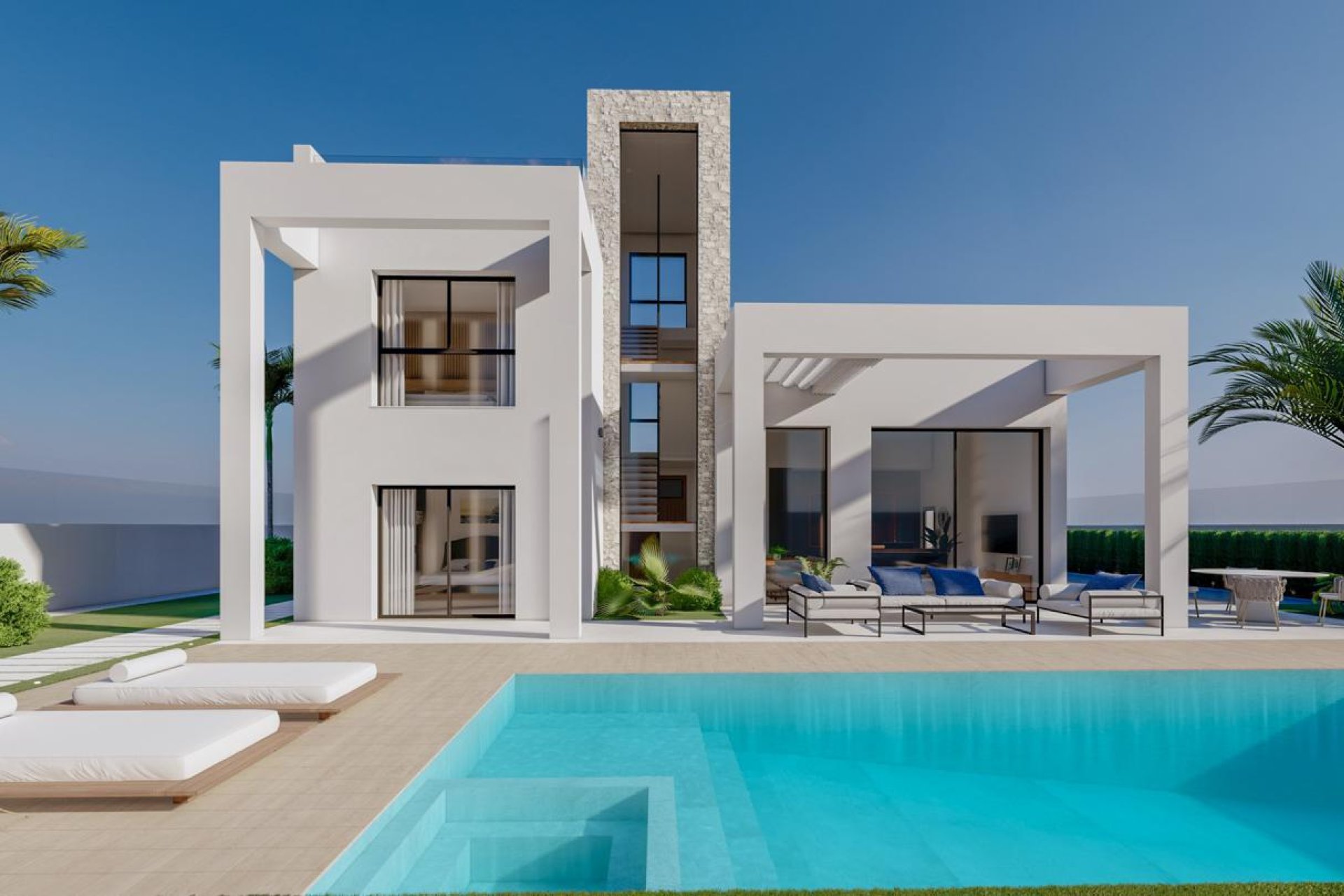 New Build - Villa - Finestrat - Campana garden