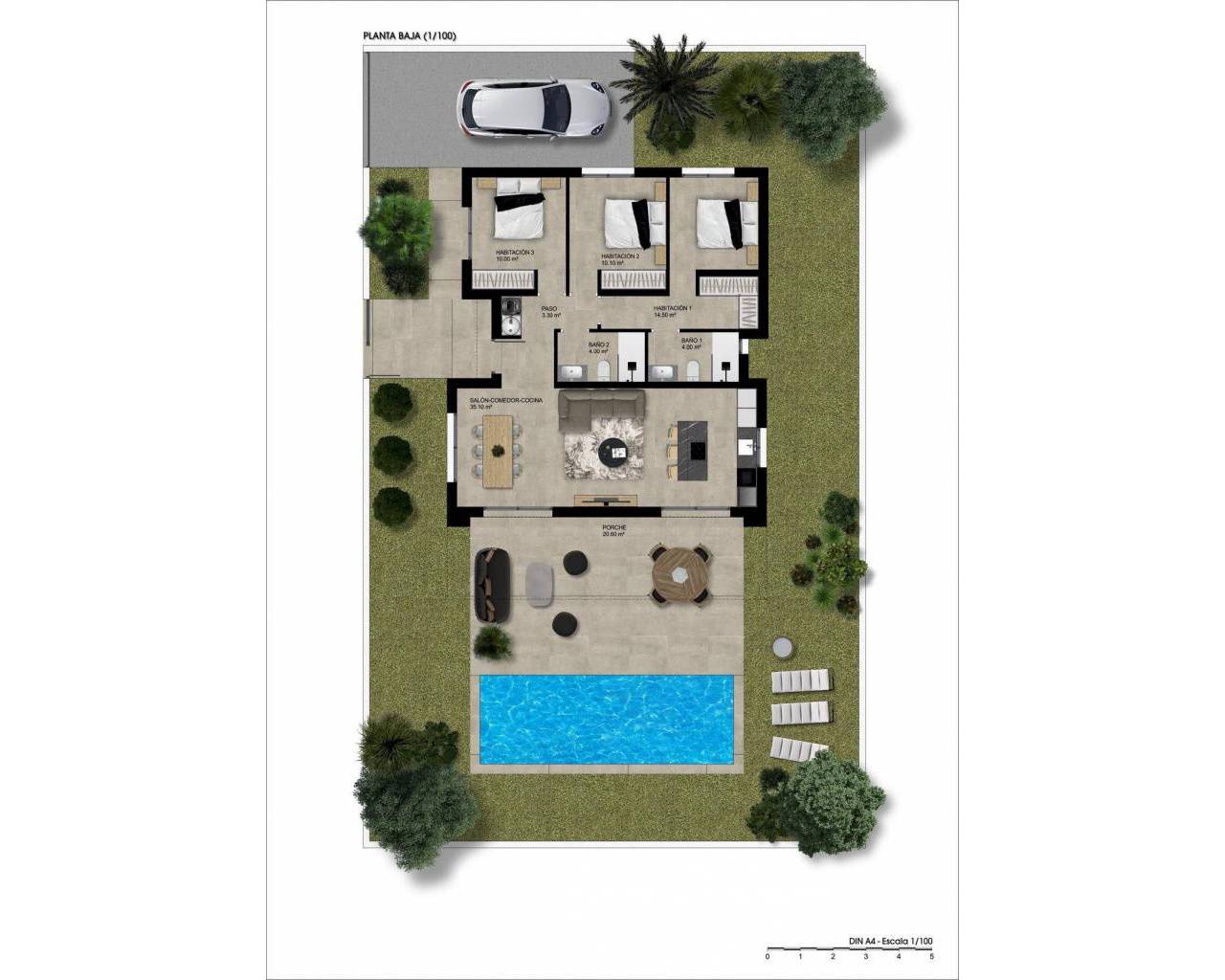 New Build - Villa - Hondón de las Nieves - La Solana