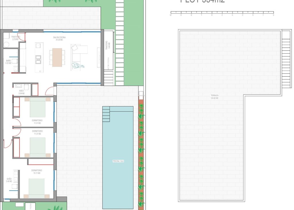 New Build - Villa - Los Alcázares - Serena Golf