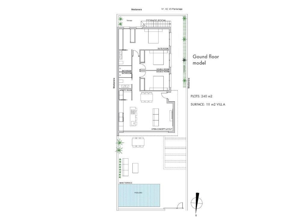 New Build - Villa - Los Alcázares - Serena Golf