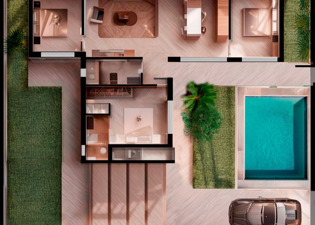 New Build - Villa - Torre Pacheco - Roldán