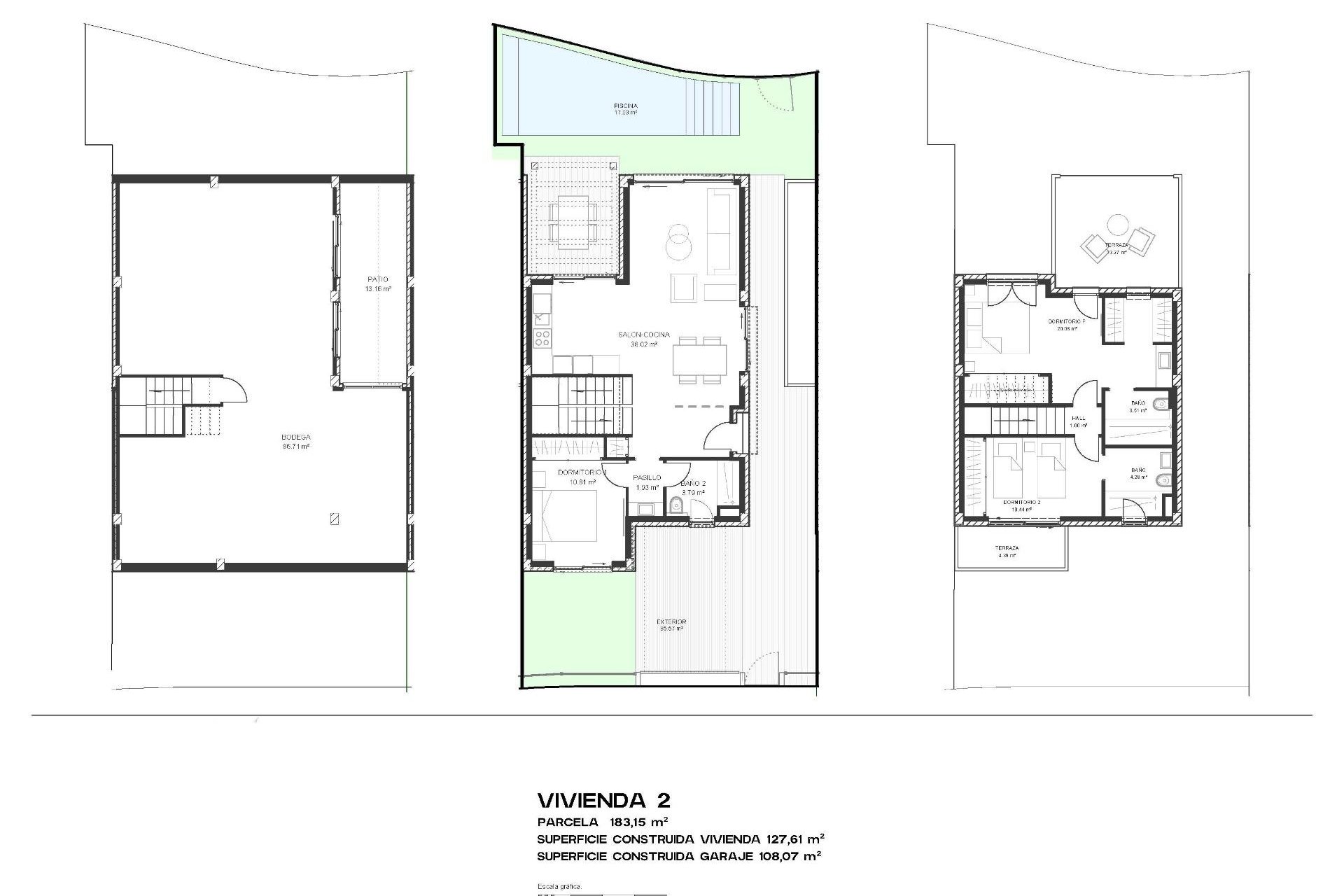 New Build - Villa - Torre Pacheco - Santa Rosalía