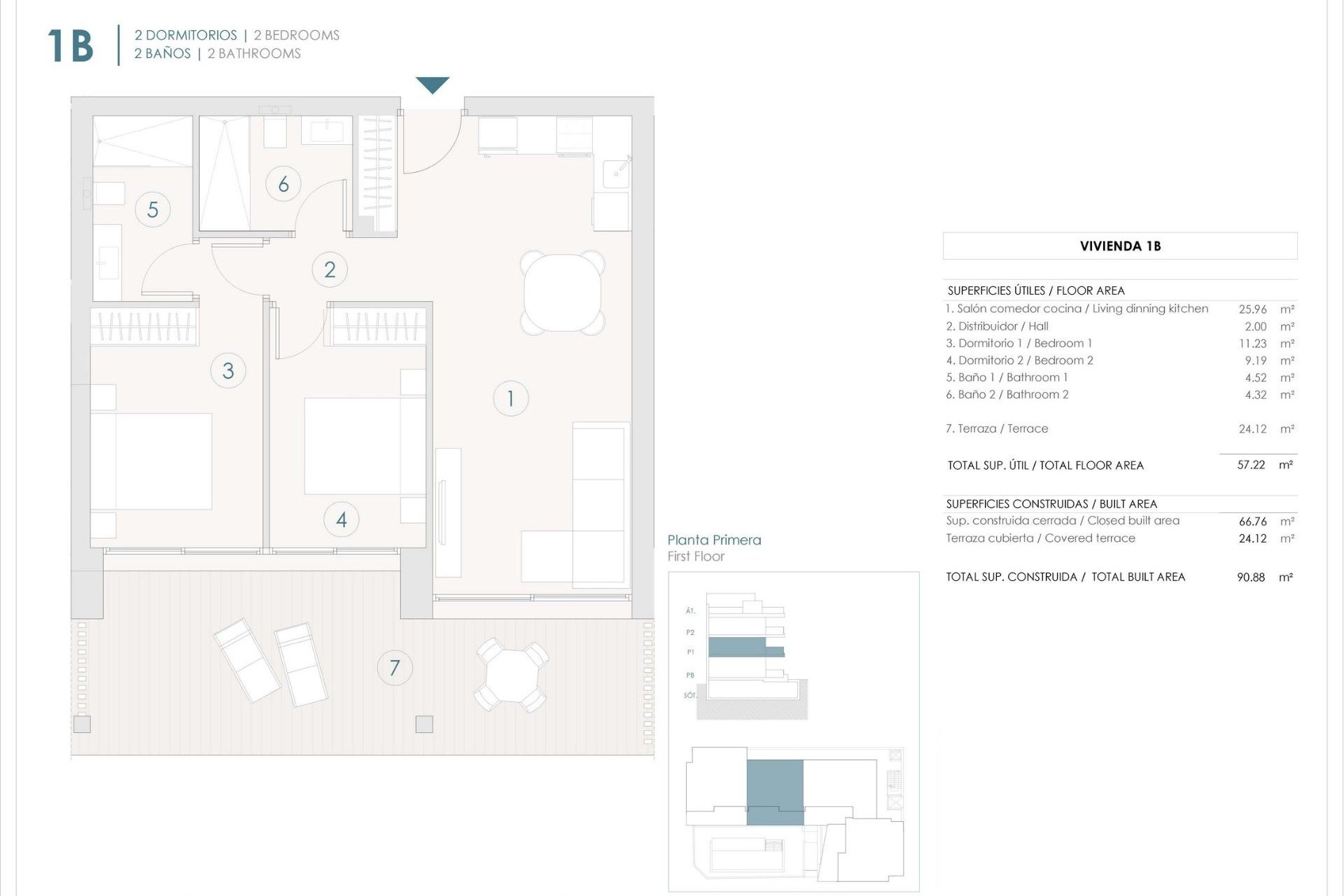 Nieuwbouw - Apartment - Flat - Benijófar - Pueblo