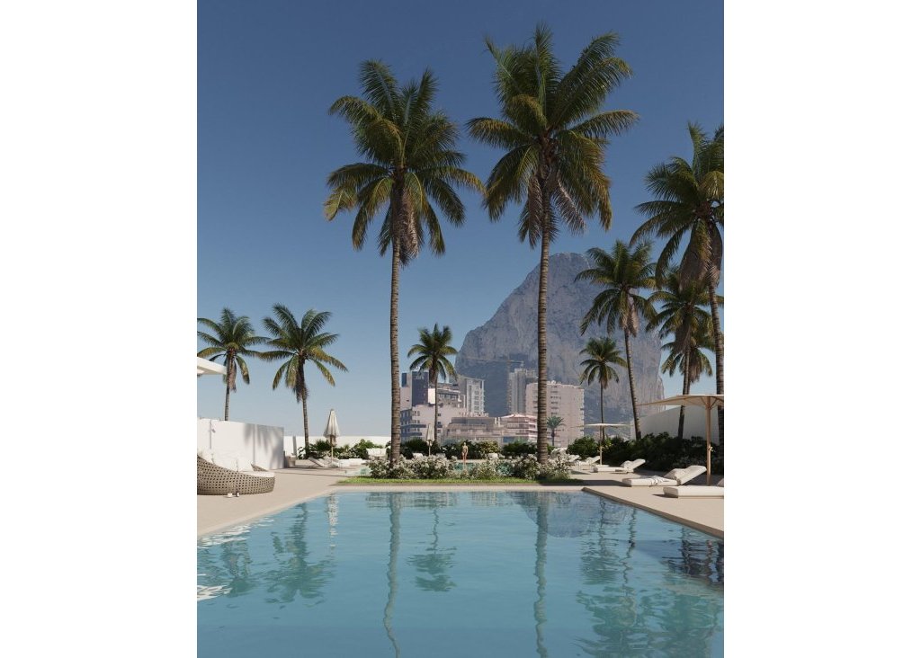 Nieuwbouw - Apartment - Flat - Calpe - Playa Arenal