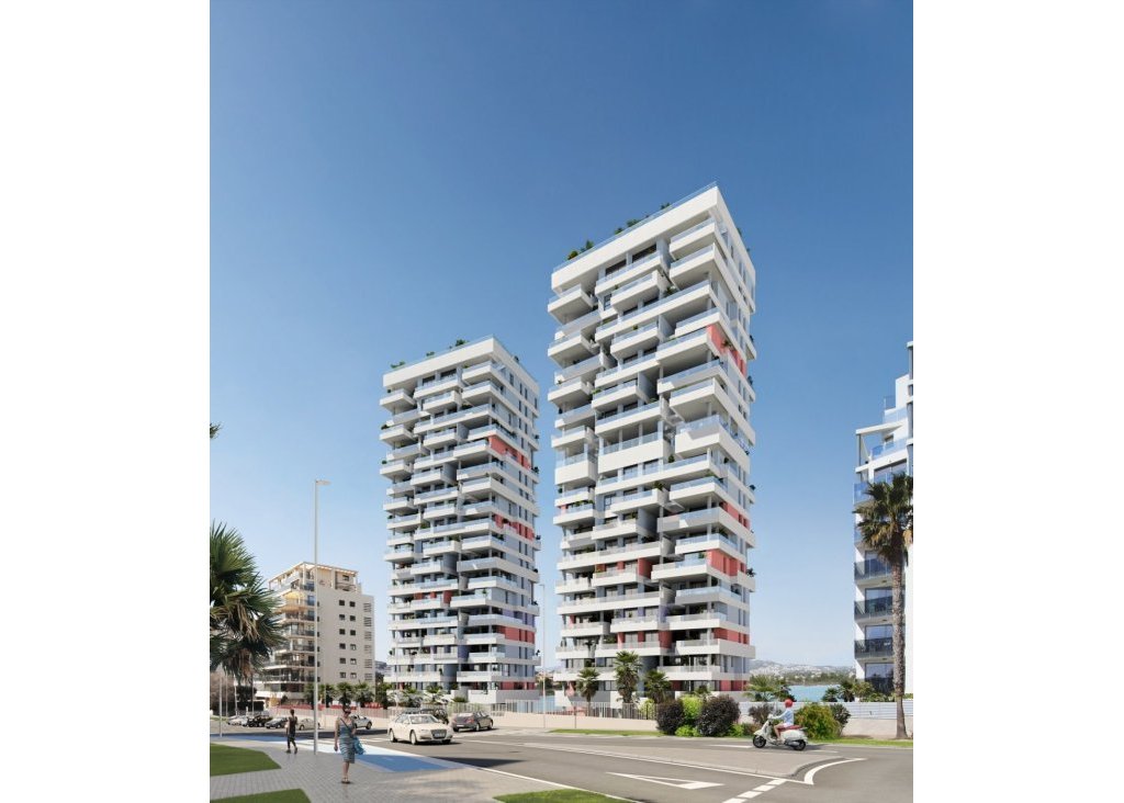 Nieuwbouw - Apartment - Flat - Calpe - Playa del Bol