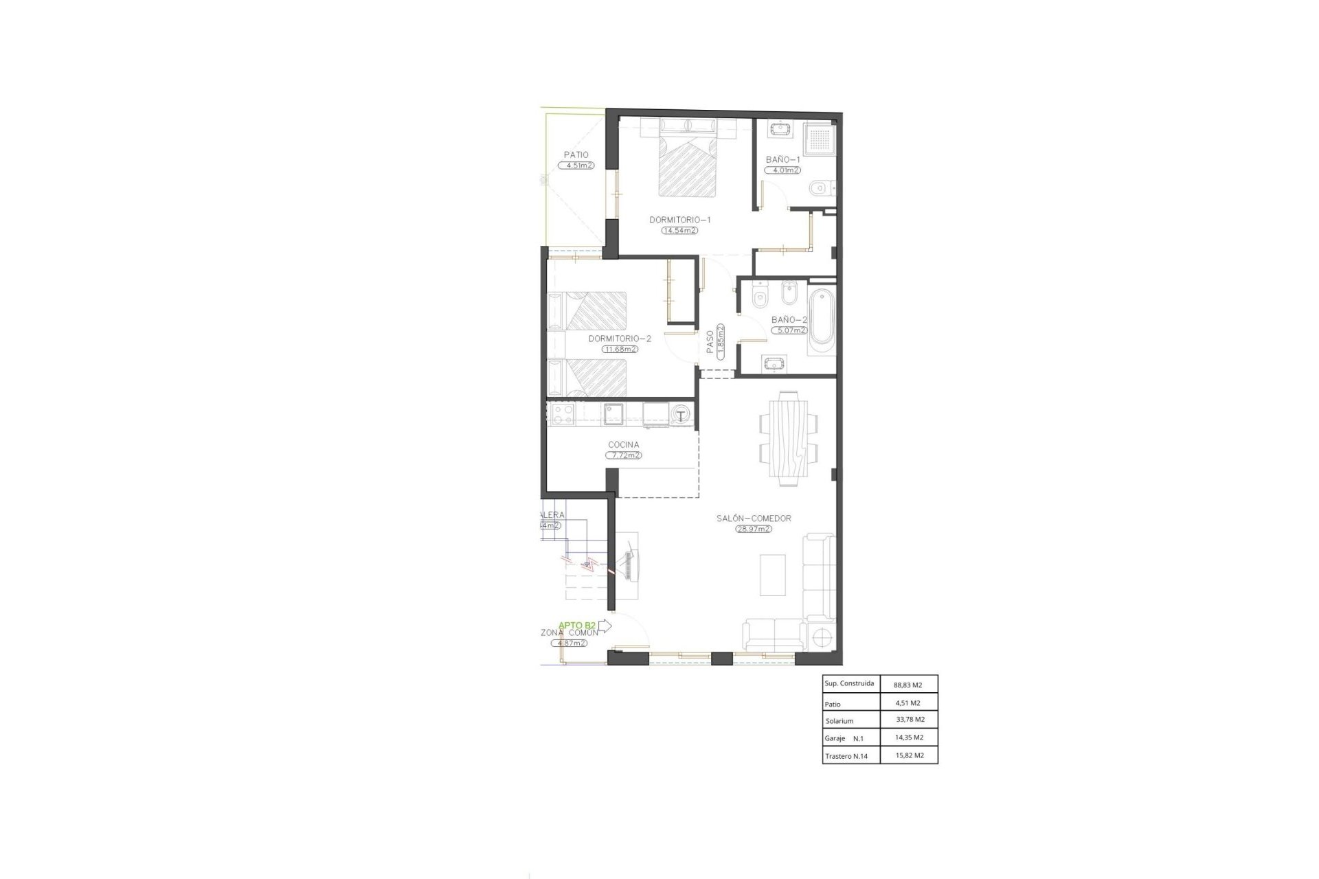 Nieuwbouw - Apartment - Flat - Cuevas Del Almanzora - Herrerias
